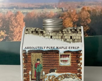 Small Tin Cabin - 8oz Vermont Maple Syrup