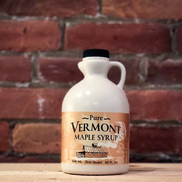One Quart of Pure VT Maple Syrup