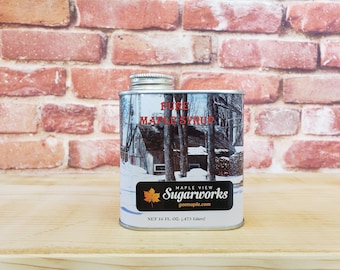 One Pint of Pure VT Maple Syrup