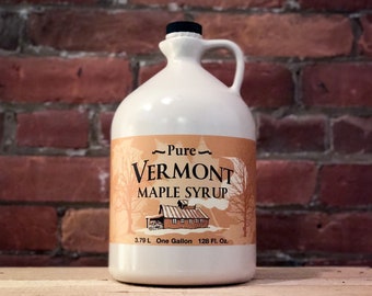 One Gallon of Pure Vermont Maple Syrup