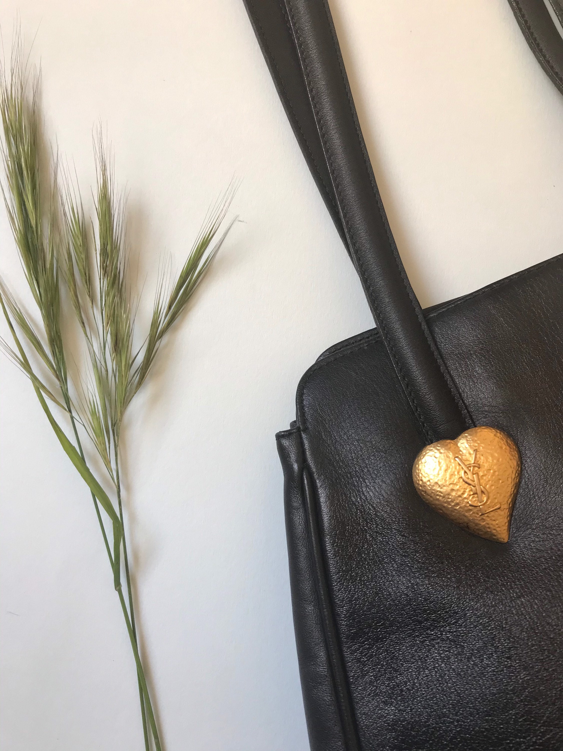 ysl heart bag