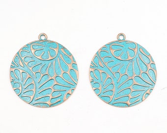 2 Wisiorek/amulety z patyny/antycznego brązu – 20-S-5