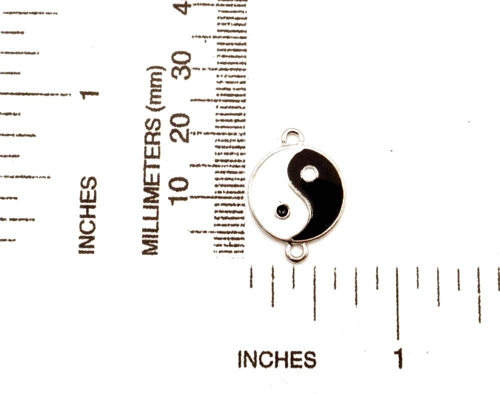 4 Yin Yang Connectors - 3-16-A - Etsy