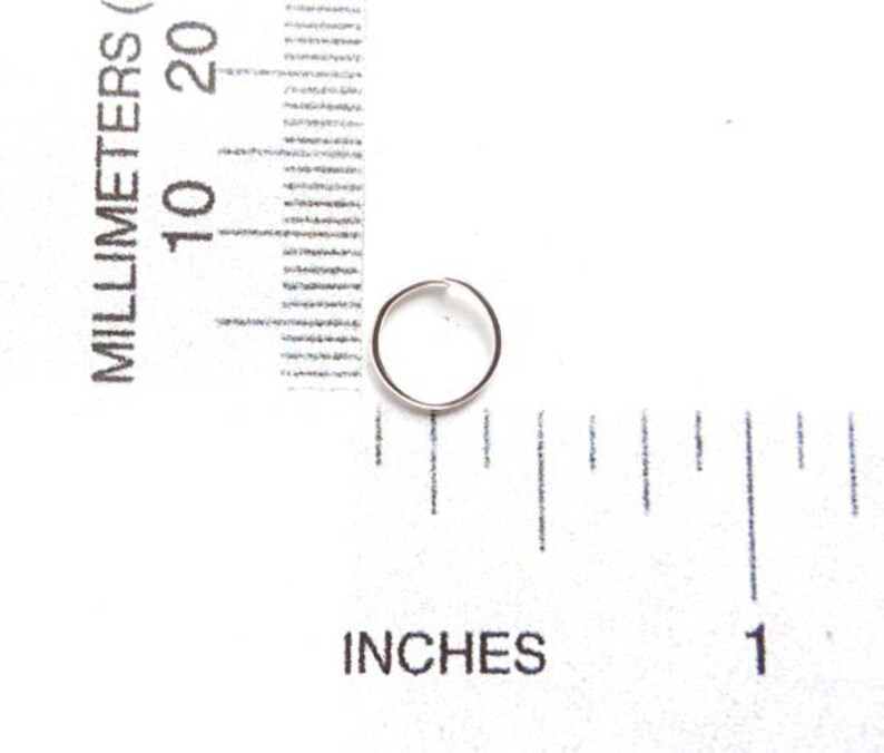 24k Gold Plated Jump Rings , Gold Plated Dainty O Shaped Jump Rings - Foto 8