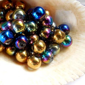 mardi gras beads 8mm