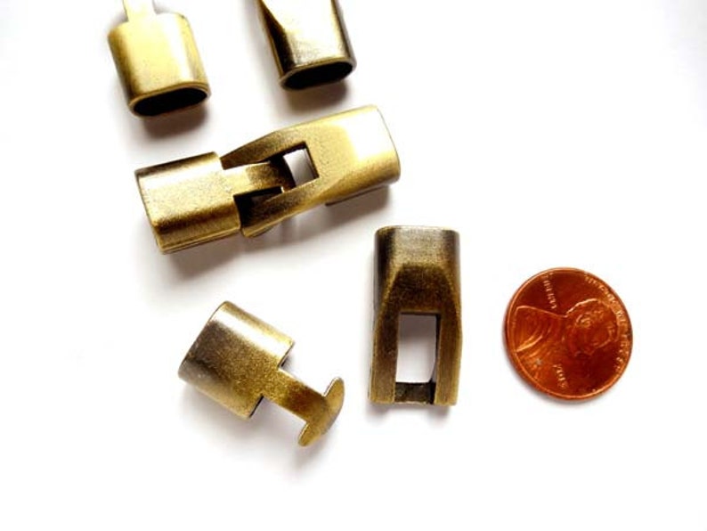 3 Antique Bronze Bracelet Closure/clasps 16BC1 Etsy