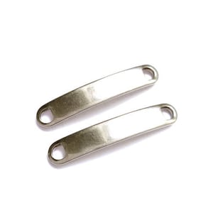 1 Stainless Steel Blank Connector Bar - 1-31