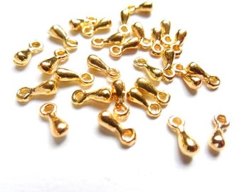 30 Gold Or Silver Plated Extender Chain Drops - 27-9