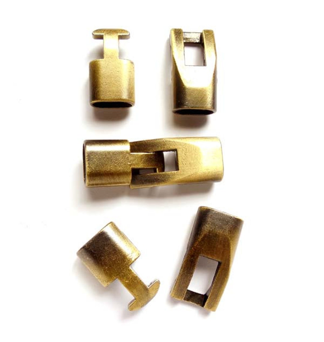 3 Antique Bronze Bracelet Closure/clasps 1611 Etsy