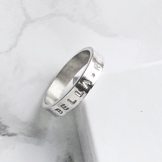 Etsy personalised ring deals