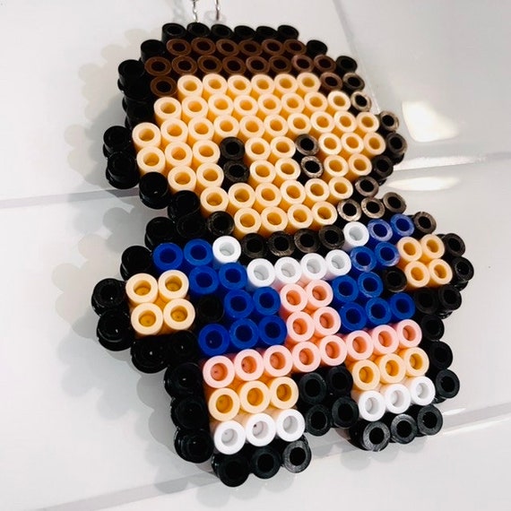 Stranger Things Eleven Perler Beads Art 11 Keychain Etsy Australia