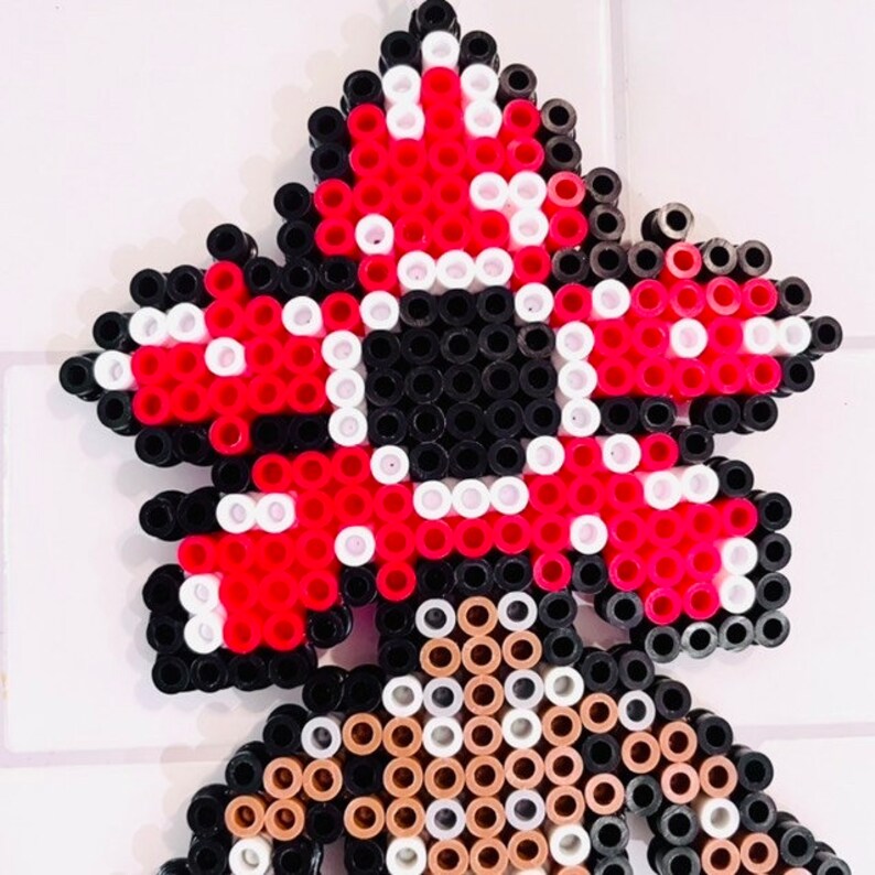 Stranger Things Perler Beads Art Keychain Etsy Israel