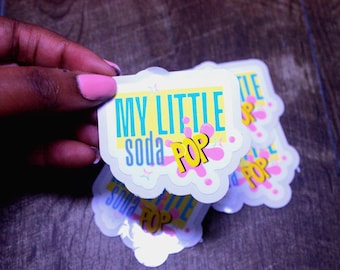 My Little Soda Pop Sticker | Kpop Demon Hunters Inspired