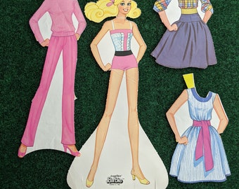 paper doll barbie