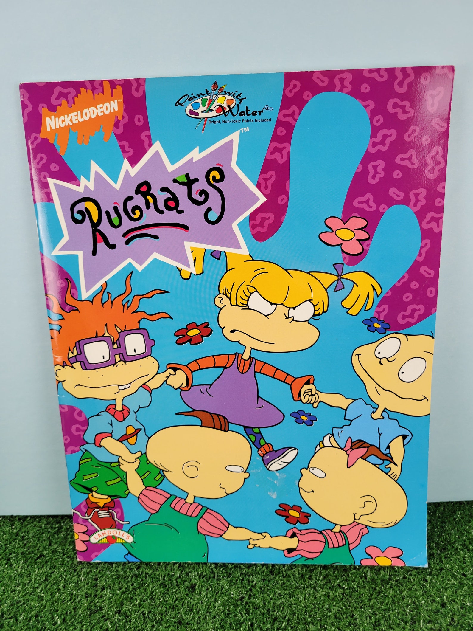 Nickelodeon Rugrats Paint With Water Book Unused | Etsy