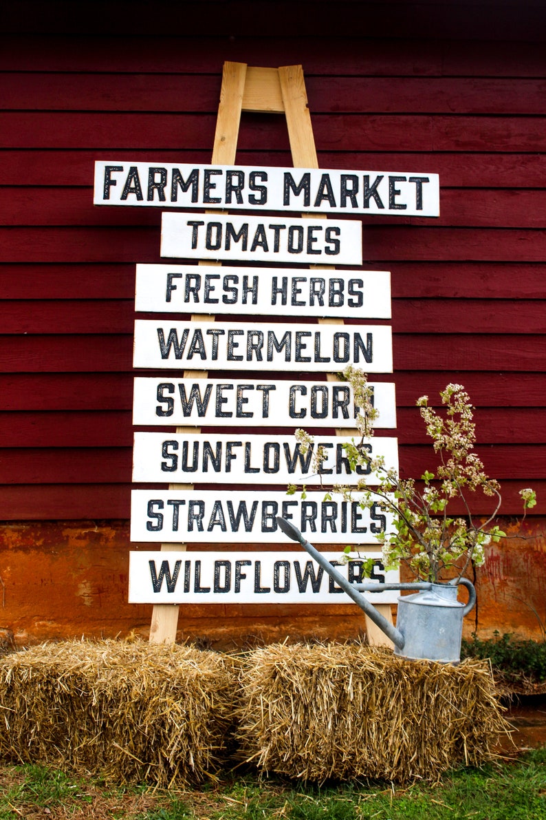 Rustic Strawberry Sign Strawberries Sign - Carved in a 40”x8” Solid Wood Board Rustic ...