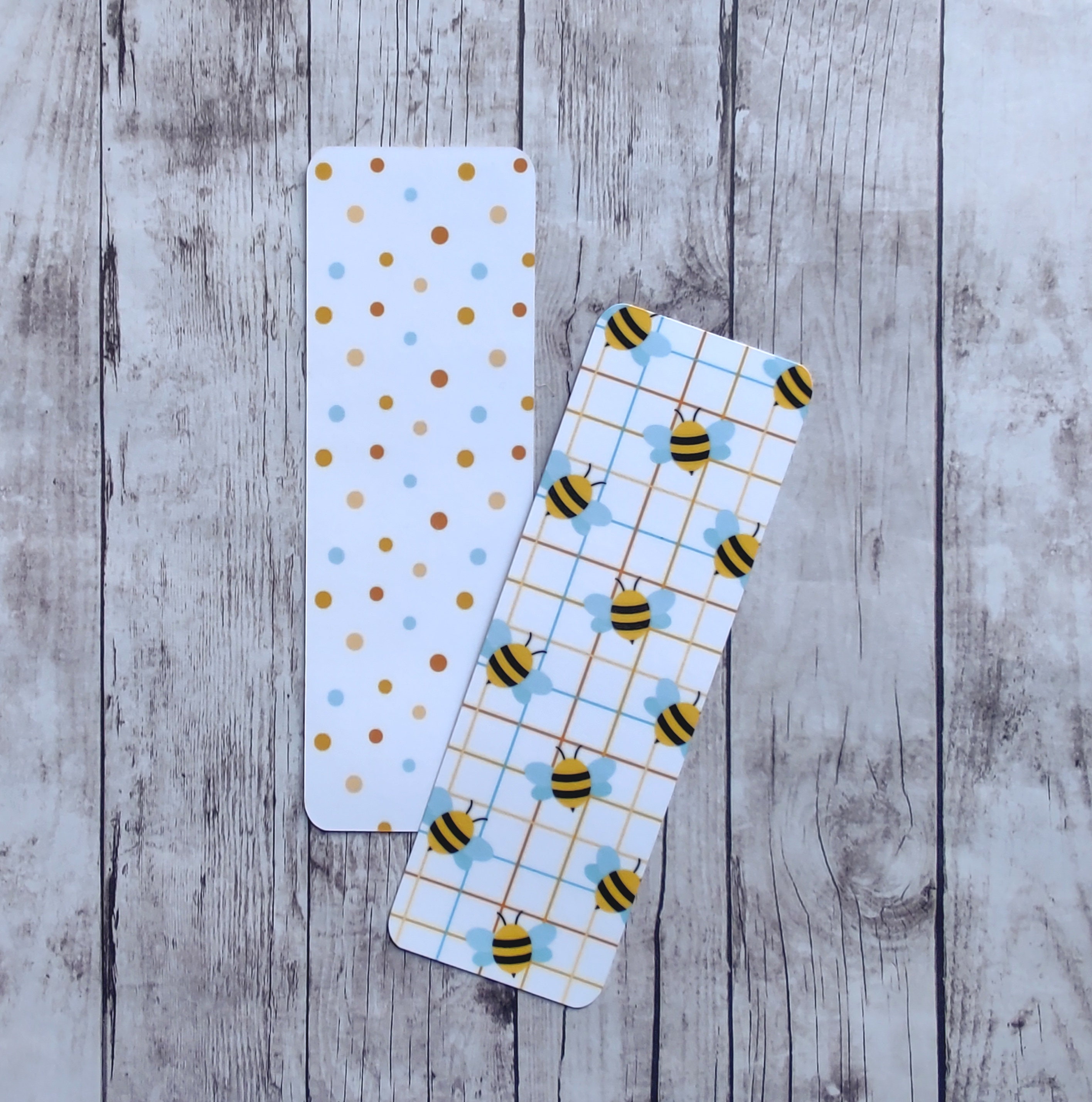 Honey Bee Bookmarks - Bee Bookmark - Book Accessories - Bee Hive ...