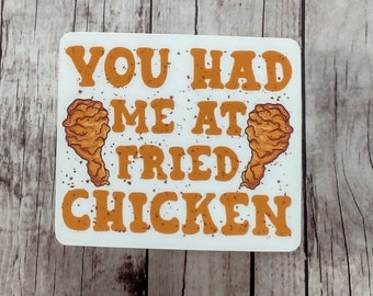 Fried Chicken Sticker - Etsy