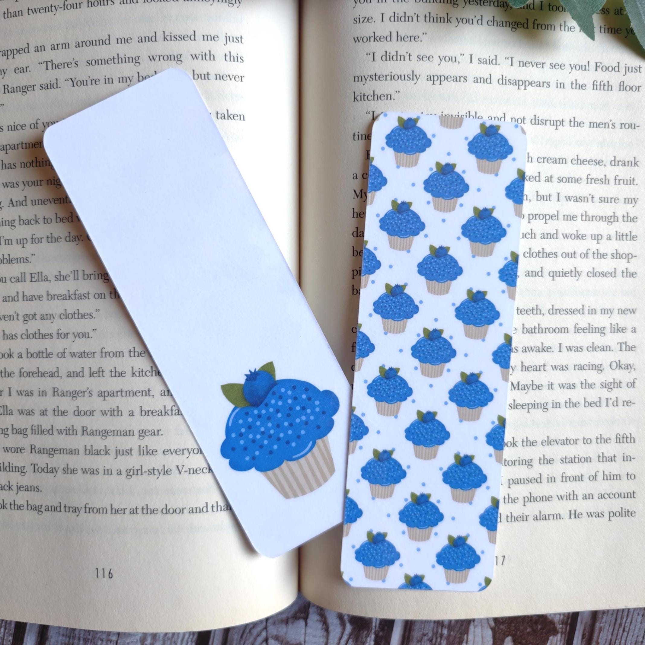 Sweet Blueberries Bookmarks - Fruit Bookmark - Book Accessories ...