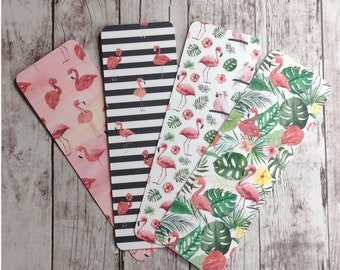 Pink Flamingo Bookmarks - Bird Bookmark - Book Accessories - Tropical Bookmarks