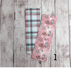 Pink Western Cowgirl Bookmarks - Cactus Bookmark - Book Accessories ...