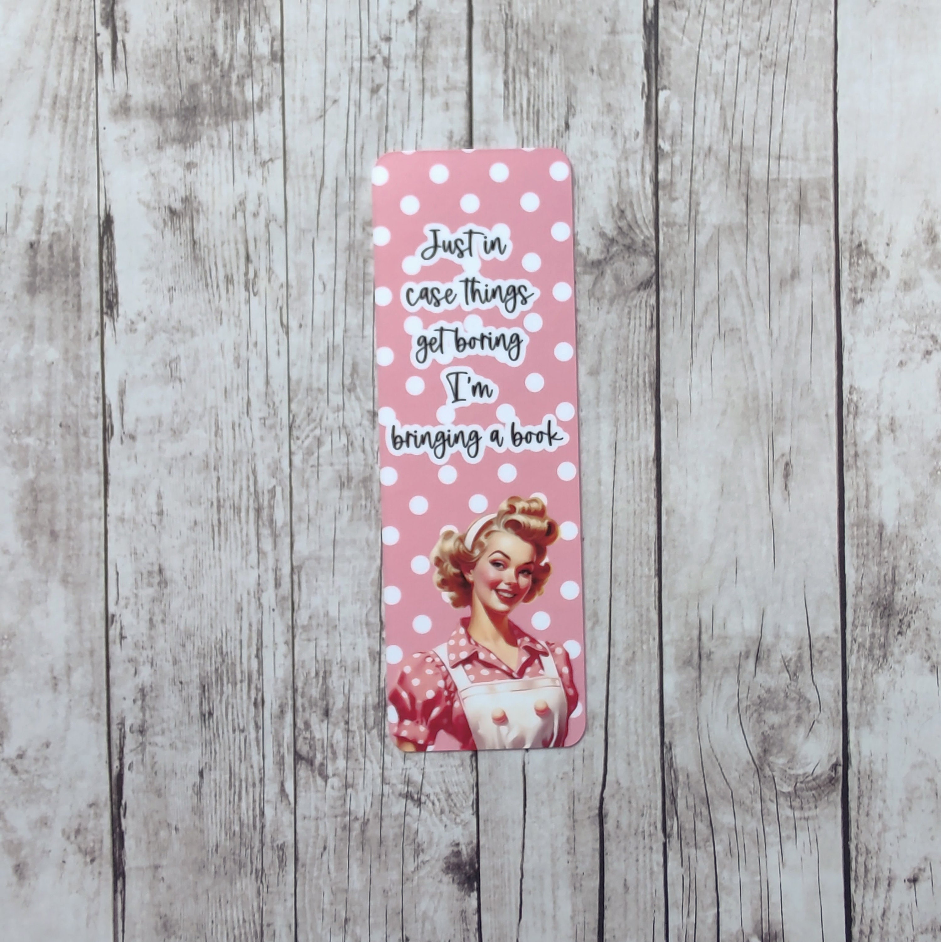 Retro Housewife Bookmarks - Vintage Ladies Bookmark - Book Accessories ...