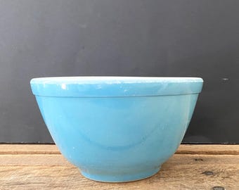 Bol de mélange de couleurs primaires en pyrex bleu, 1 1/2 pinte/Bol gigogne en pyrex bleu/Bol gigogne de rechange en Pyrex SANS NUMÉRO