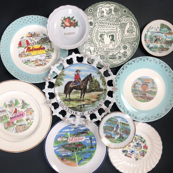 Souvenir Plates Etsy