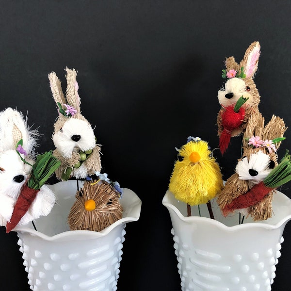 Easter Floral Picks Etsy