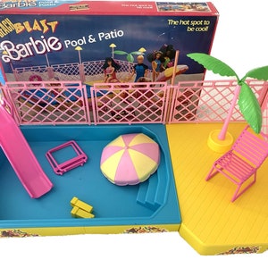 Barbie pool 90s hot sale