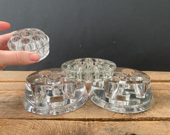 Grenouilles fleuries en verre transparent CHOICE