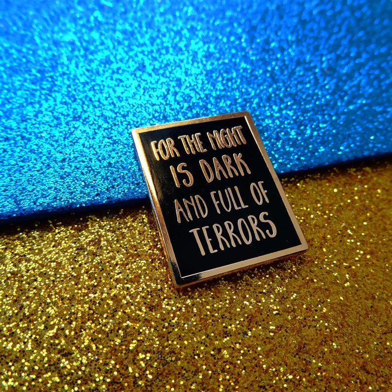 Dark is night and full of terrors Games of Thrones Melissandre Enamel Pin image 3