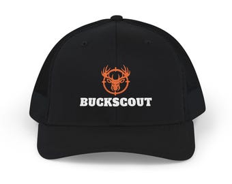 BuckScout Embroidered Trucker Hat - Richardson 112