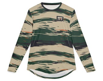 Camo Sun Shirt for Men, Pecos Big Stripe Camo UV Long Sleeve, West Texas Fishing and Hunting Shirt, Dad Gift, Texas Field & Tide
