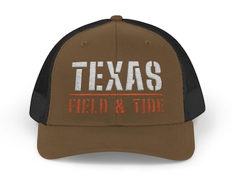 Texas Field & Tide Stencil Embroidered Trucker Hat - 6606