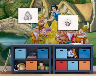 Snow White Old Hag, Evil Queen & Poison Apple Watercolor Painting, 5x7, Instant  Downloads