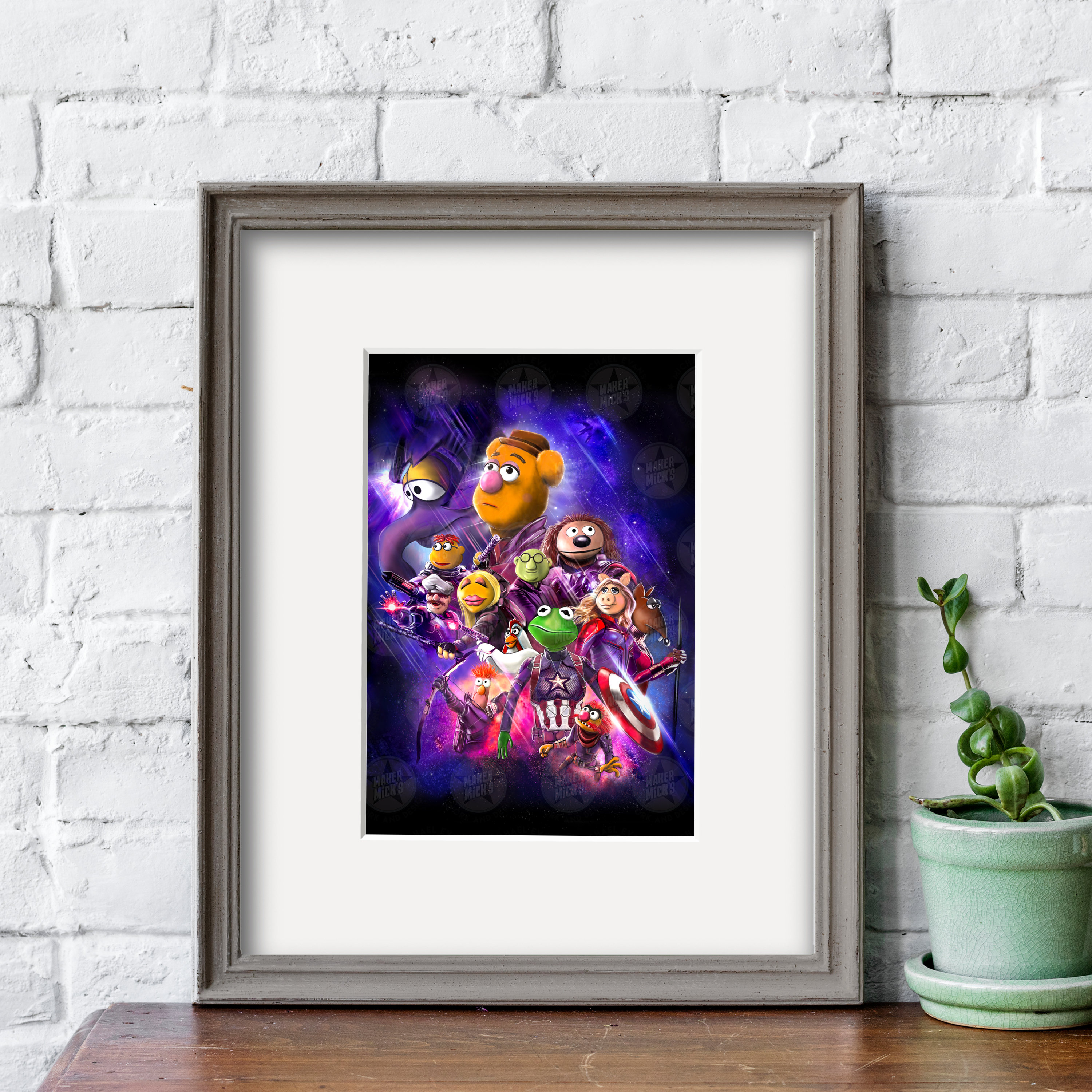 Muppets Endgame Digital Painting Print, 5