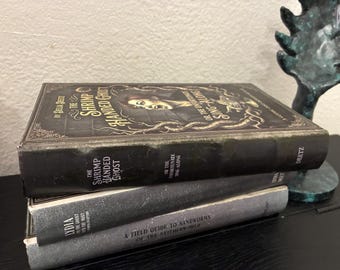 BeetleJuice Inspired Book Box, Gothic Home Decor, Halloween Prop Box - Choose from Delia's Book Lydia's Book or the Field Guide to Sandworms