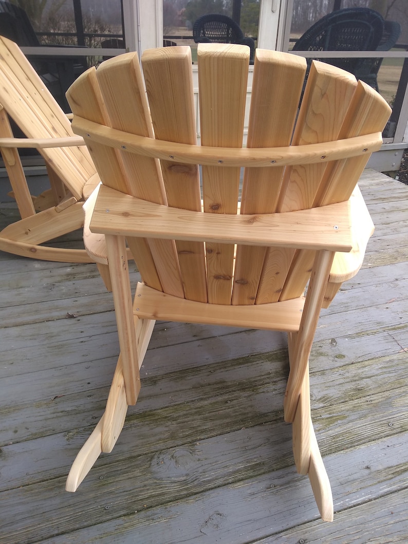 Adirondack Rocking Chair Kit Etsy
