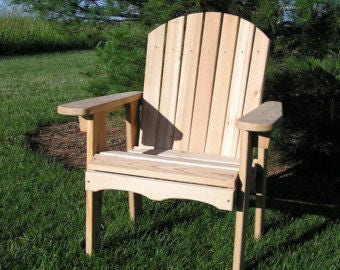 Adirondack Garden Chair  - Big Boy Size