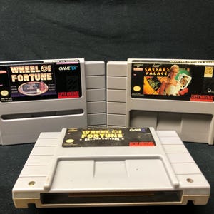 Super Nintendo Game lot of 3 SNES cart only clean tested to be 100% working