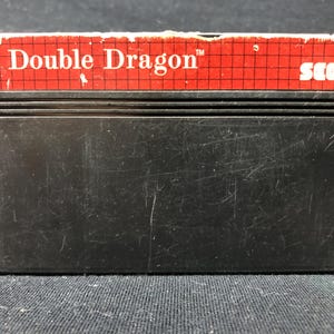 Sega Master System Video Game Cartridge (DOUBLE DRAGON) 8-bit sega. cleaned tested 100% working