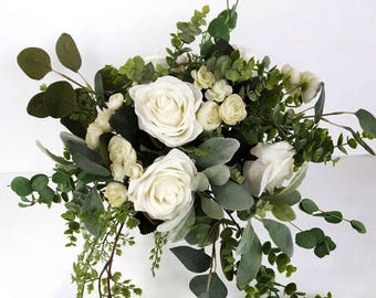 bridal bouquet etsy