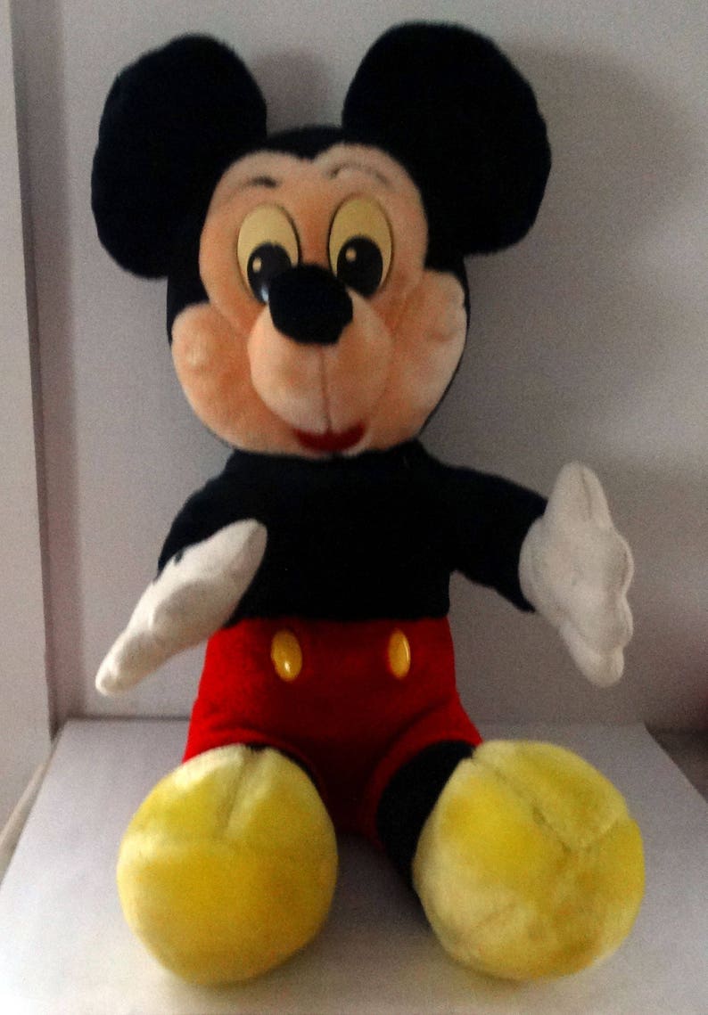 Vintage 21" DisneyLand, Walt Disney World copyright Mickey Mouse plush doll image 2