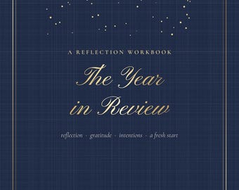 Funny Year in Review Printable, Sarcastic New Year Reflection Workbook, Adult Goal Planner, NYE Party Game, Fillable PDF, Undated Download