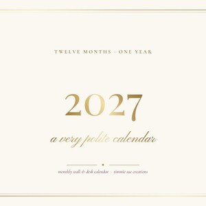 Calendario divertido para imprimir de 2027, calendario mensual sarcástico para pared, elegante calendario de escritorio, con inicio en domingo o lunes, descarga en PDF tamaño carta A4. imagen 6