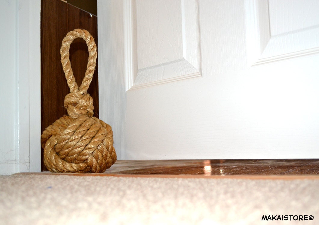 Nautical Decor Doorstop // Large Etsy