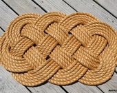 Nautical Rope Doormat  - Welcome Mat  // Large (19" x 32" approx.)