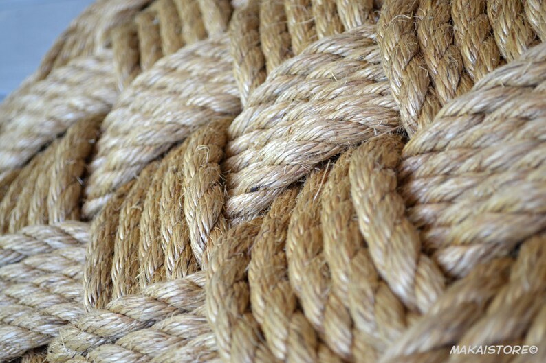 Nautical Rope Doormat Mat // Large 19 X Etsy