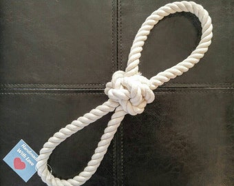 2 Handle Pull - All Natural Cotton Rope Dog Toy